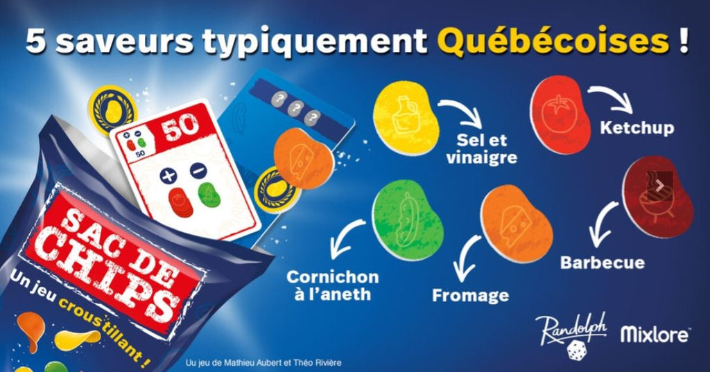 JEU SAC DE CHIPS - Version française