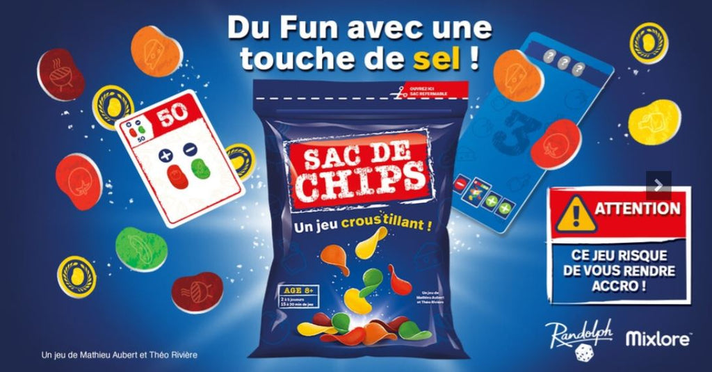 JEU SAC DE CHIPS - Version française