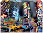 EDUCA CASSE-TÊTE 1000 PIÈCES - TIME SQUARES NEW-YORK