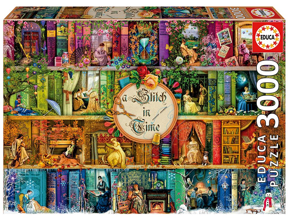 EDUCA JIGSAW PUZZLE 3000 PIECES - PIXAR THROUGH TIME #19946
