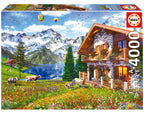 EDUCA CASSE-TÊTE 4000 PIÈCES - CHALET ALPIN #19568