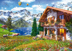 EDUCA CASSE-TÊTE 4000 PIÈCES - CHALET ALPIN #19568