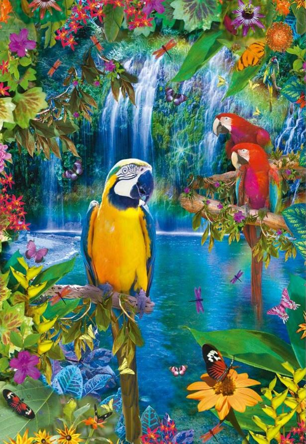 EDUCA CASSE-TÊTE 500 PIÈCES - PARADIS TROPICAL #15512