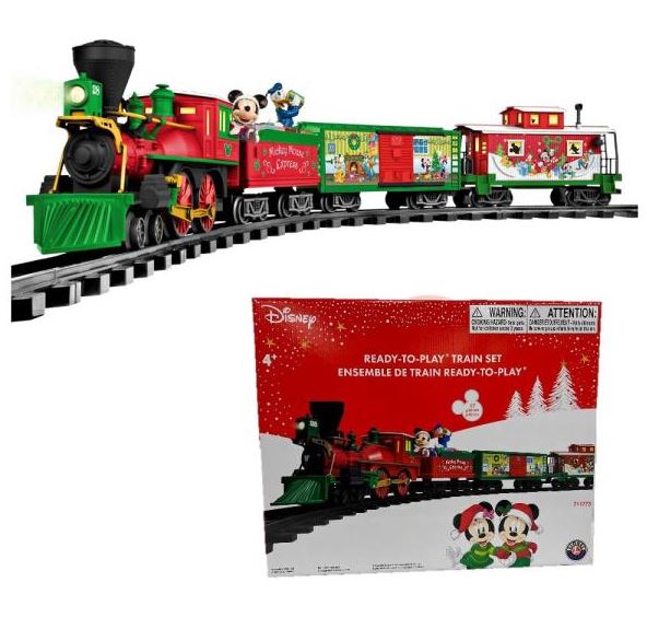 READY-TO-PLAY TRAIN SET - MICKEY MOUSE XMAS EXPRESS