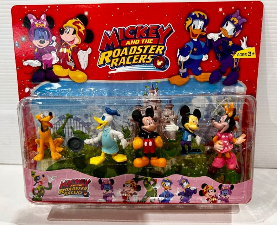 DISNEY MICKEY AND FRIENDS SET - 5 4" FIGURES