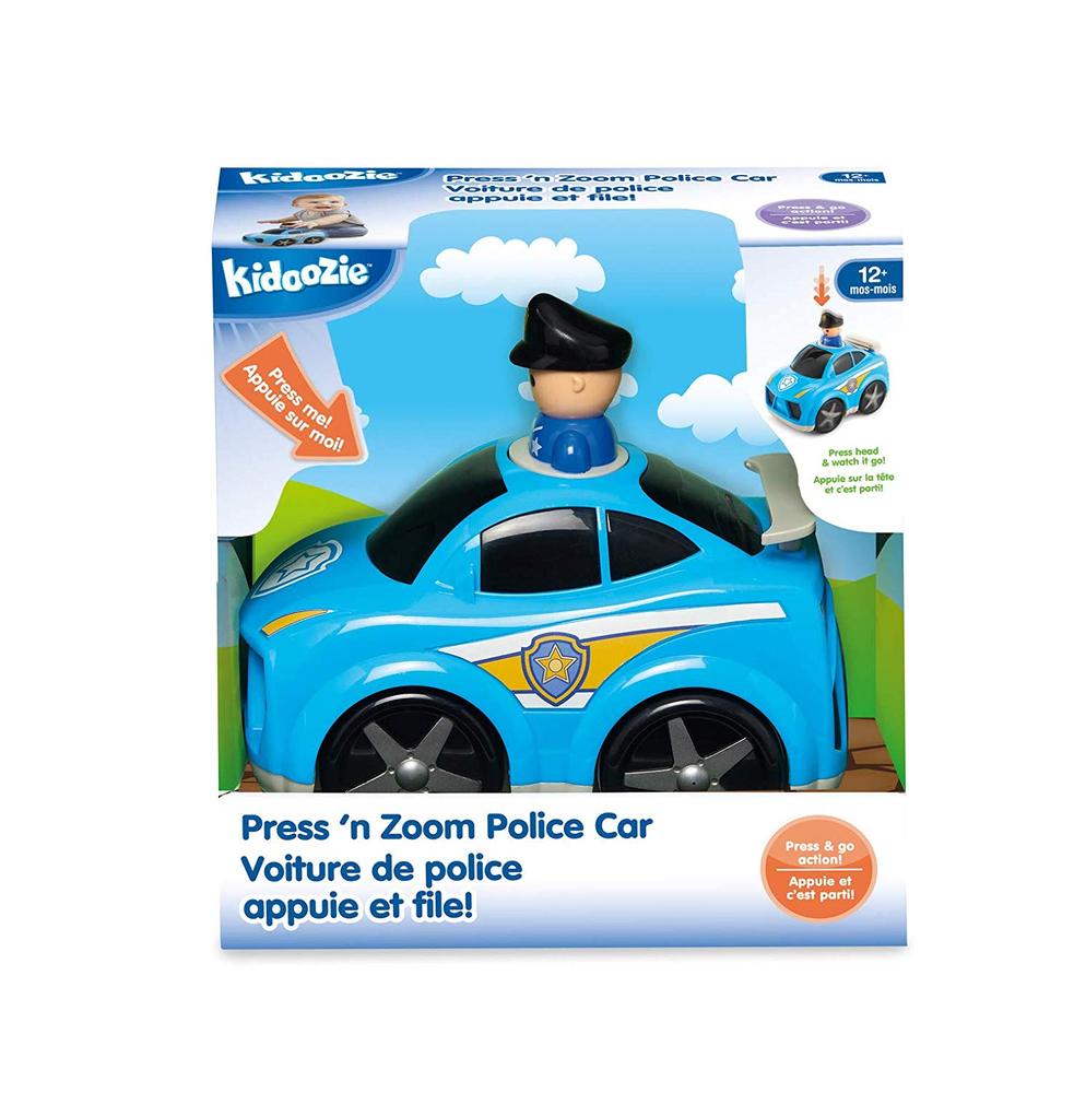 KIDOOZIE - VOITURE DE POLICE APPUIE ET FILE