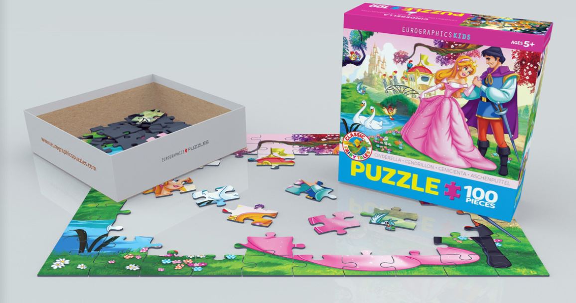 EUROGRAPHICS CASSE-TÊTE 100 PIÈCES - CENDRILLON #6100-0730