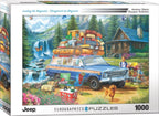 EUROGRAPHICS JIGSAW PUZZLE 1000 PIECES - WAGONEER LOADING #6000-5867