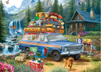 EUROGRAPHICS JIGSAW PUZZLE 1000 PIECES - WAGONEER LOADING #6000-5867