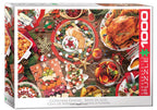 EUROGRAPHICS CASSE-TÊTE 1000 PIÈCES - DÎNER DE NOËL #6000-5829