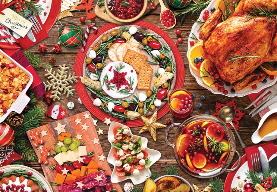 EUROGRAPHICS CASSE-TÊTE 1000 PIÈCES - DÎNER DE NOËL #6000-5829