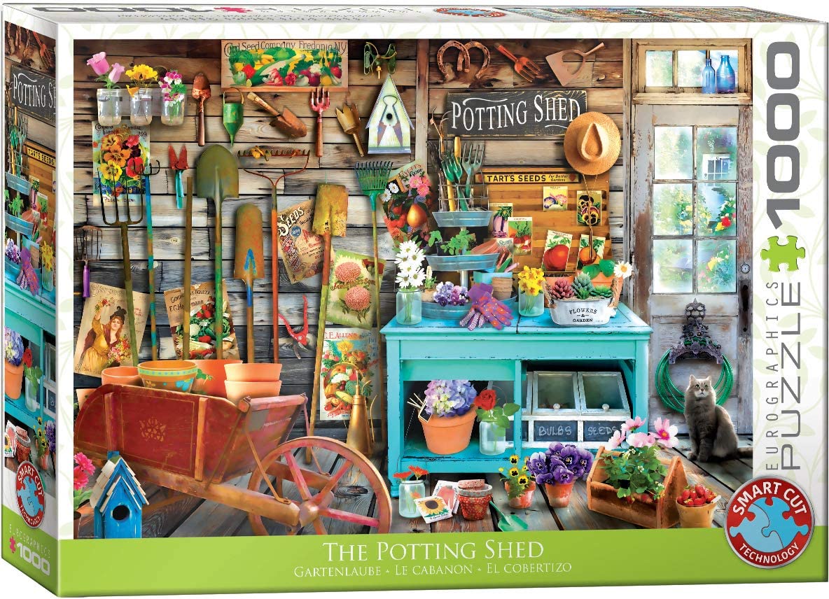 EUROGRAPHICS JIGSAW PUZZLE 1000 PIECES - THE SHED #5346
