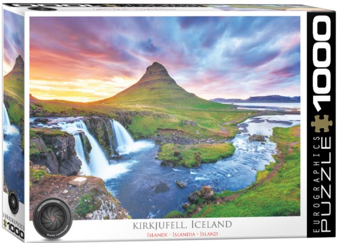 EUROGRAPHICS CASSE-TÊTE 1000 PIÈCES - MONTAGNE KIRKJUFELL - ISLANDE (HDR PHOTOGRAPHY)