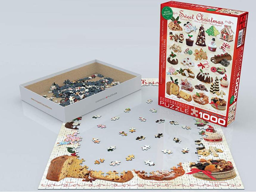 EUROGRAPHICS CASSE-TÊTE 1000 PIÈCES - NOËL - DOUCEURS DE NOËL