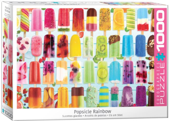 EUROGRAPHICS CASSE-TÊTE 1000 PIÈCES - POPSICLE MULTICOLORES