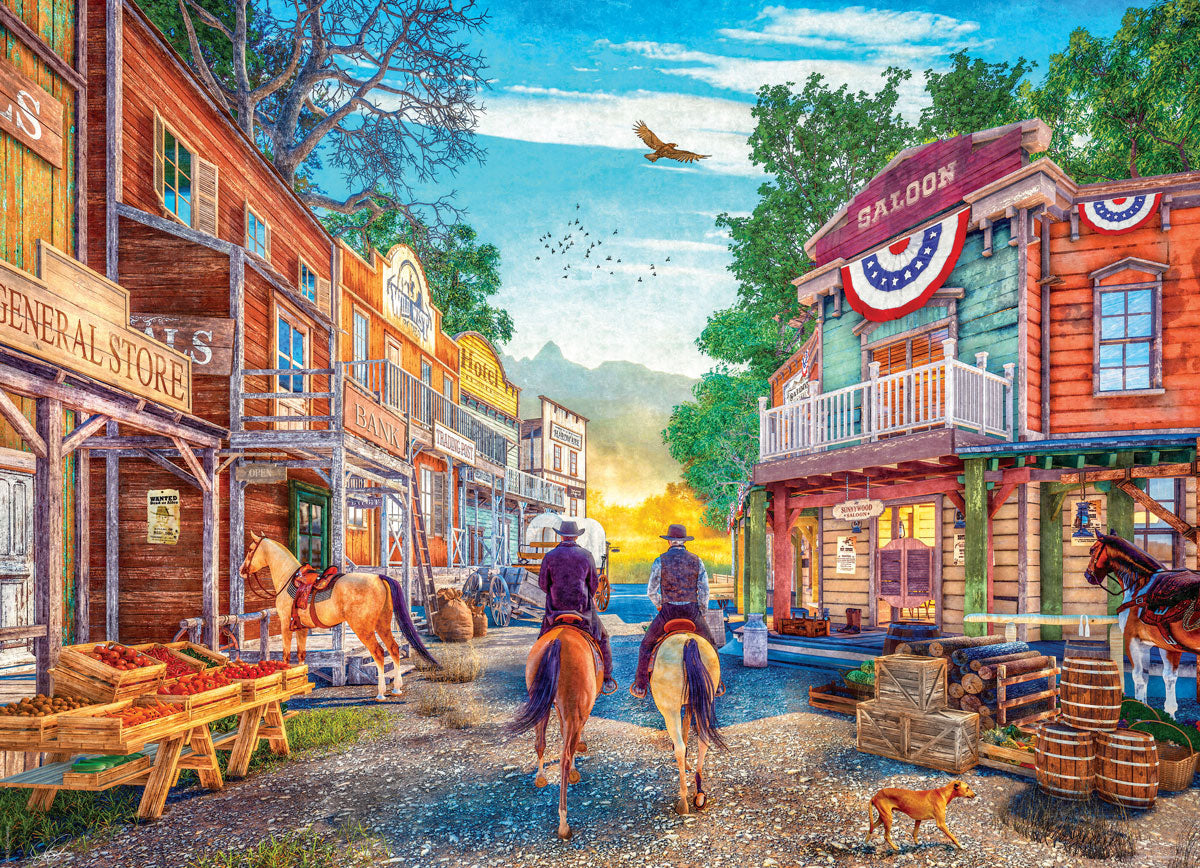 EUROGRAPHICS PUZZLE 1000 PIECES - WILD WEST REGION #6000-6028