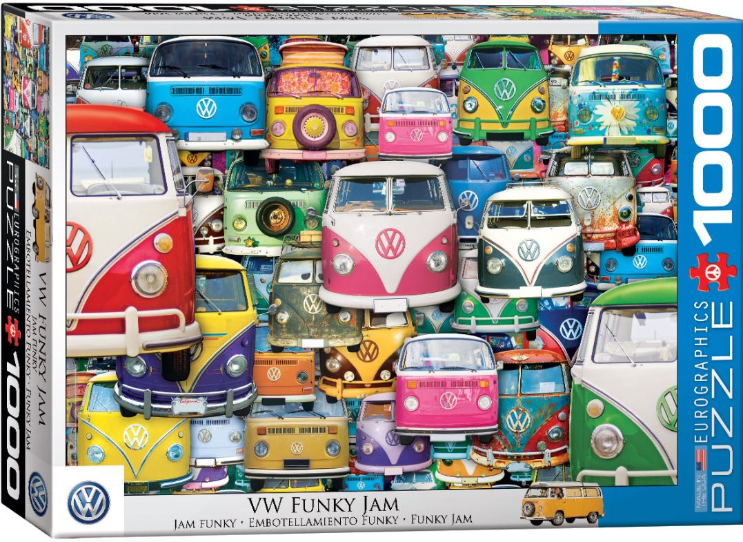 EUROGRAPHICS CASSE-TÊTE 1000 PIÈCES - VOLKSWAGEN FUNKY JAM