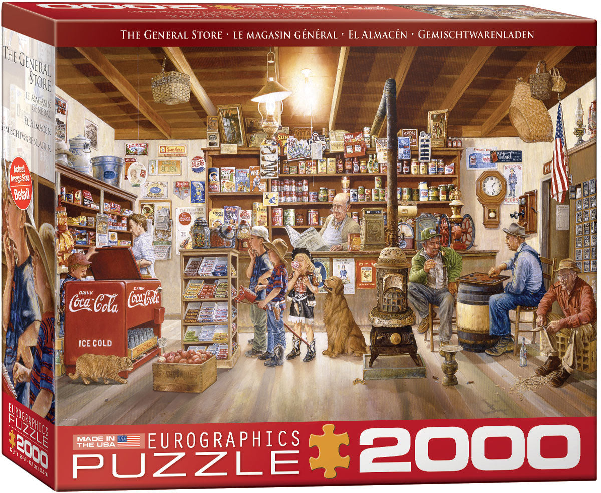 EUROGRAPHICS CASSE-TÊTE 2000 PIÈCES - LE MAGASIN GÉNÉRAL (LES RAY)