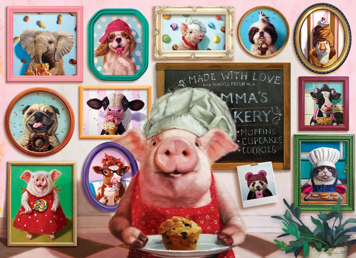 EUROGRAPHICS JIGSAW PUZZLE 300 PIECES - DELICIOUS TREATS