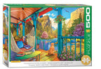 EUROGRAPHICS CASSE-TÊTE 500 PIÈCES - HAMAC AVEC VUE #8500-5885