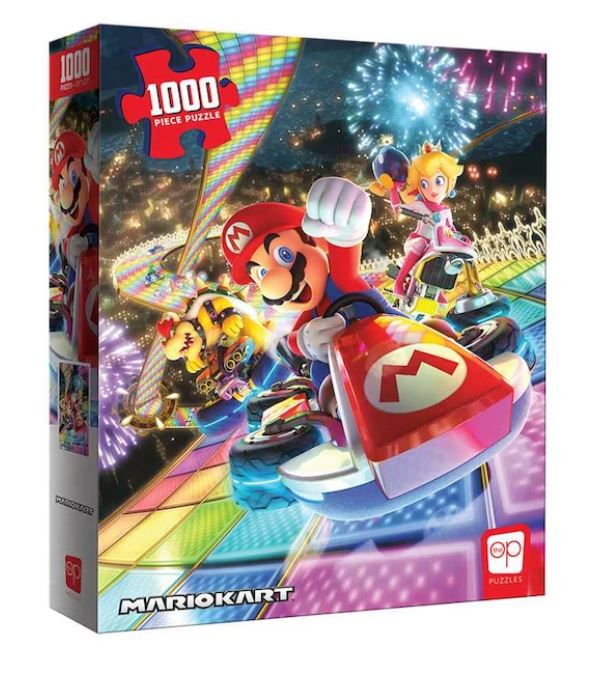CASSE-TÊTE 1000 PIÈCES - MARIO KART ROUTE ARC-EN-CIEL