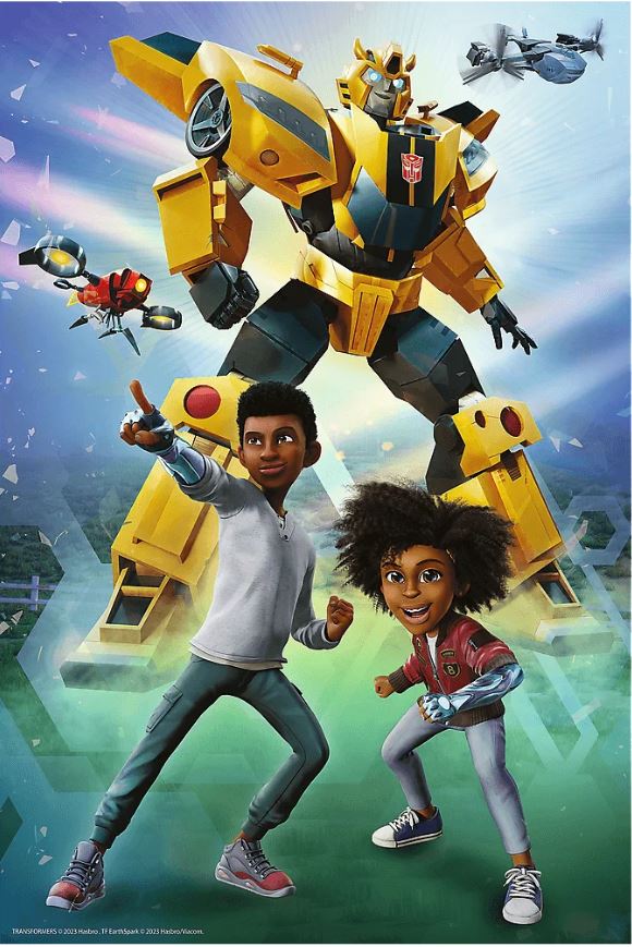 TREFL JIGSAW PUZZLE 100 PIECES - TRANSFORMERS TEAM #16457