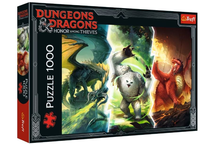 TREFL CASSE-TÊTE 1000 PIÈCES - DONJON ET DRAGONS - MONSTRES LÉGENDAIRES #10763
