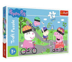TREFL CASSE-TÊTE 24 PIÈCES XXL (MAXI) - PEPPA JOURNÉE ACTIVE #14330