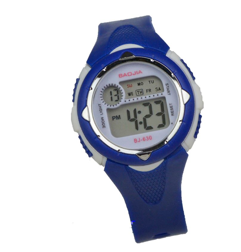 MONTRE DIGITALE POUR ENFANT BLEU