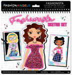 FASHION ANGELS - CARNET DE CROQUIS DE MODE - FASHIONISTA