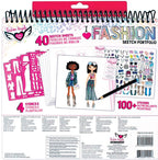 FASHION ANGELS - CARNET DE CROQUIS DE MODE - FASHIONISTA