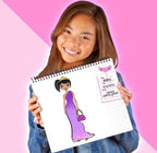 FASHION ANGELS - CARNET DE CROQUIS DE MODE - FASHIONISTA