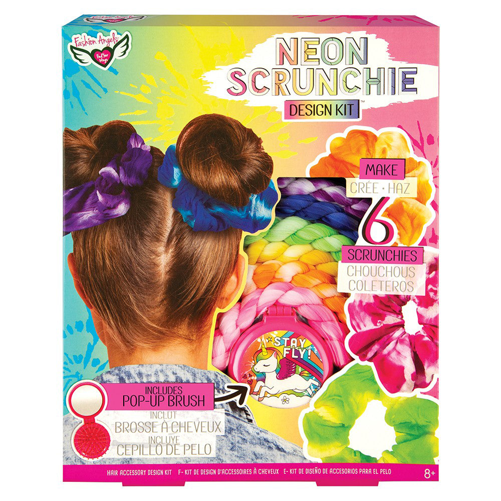 FASHION ANGELS - TOP 10 TIE DYE SCRUNCHIE CREATION KIT