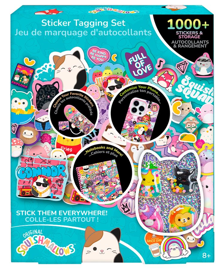 SQUISHMALLOWS - AUTOCOLLANTS ENSEMBLE DE GRAFFITIS
