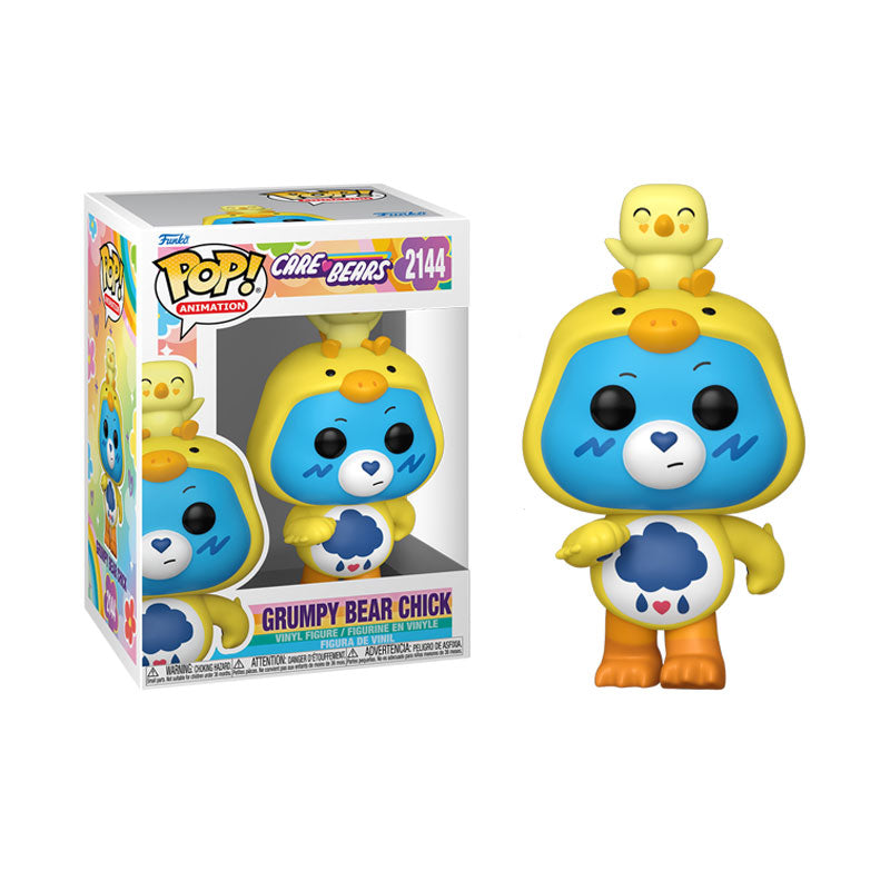 FIGURINE POP! - CARE BEARS - GRUMPY CHICK (CALINOURS GROGON) 5" #2144