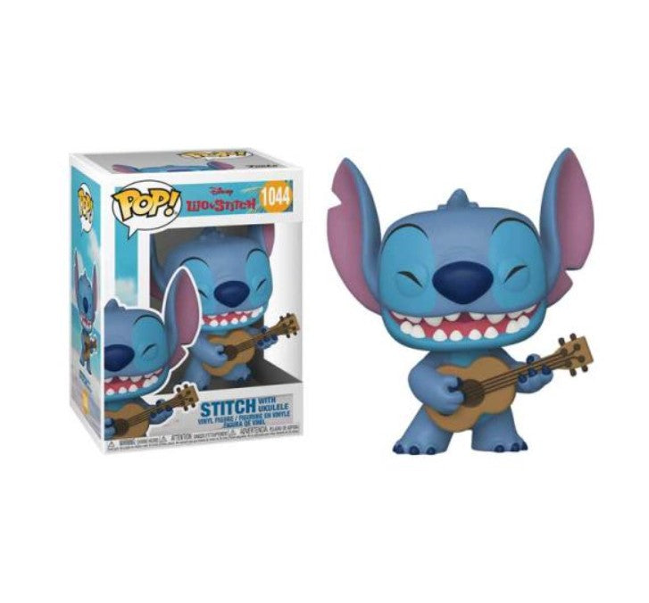 FIGURINE POP! - DISNEY - STITCH AVEC UKELELE 4" #1044