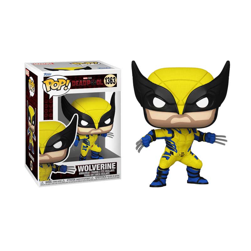 FIGURINE POP! - MARVEL DEADPOOL - WOLVERINE 3.9" #1363