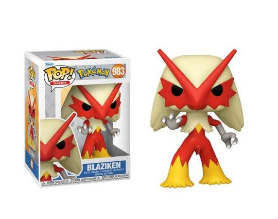 FIGURINE POP! - POKÉMON - BLAZIKEN 4.8" #983