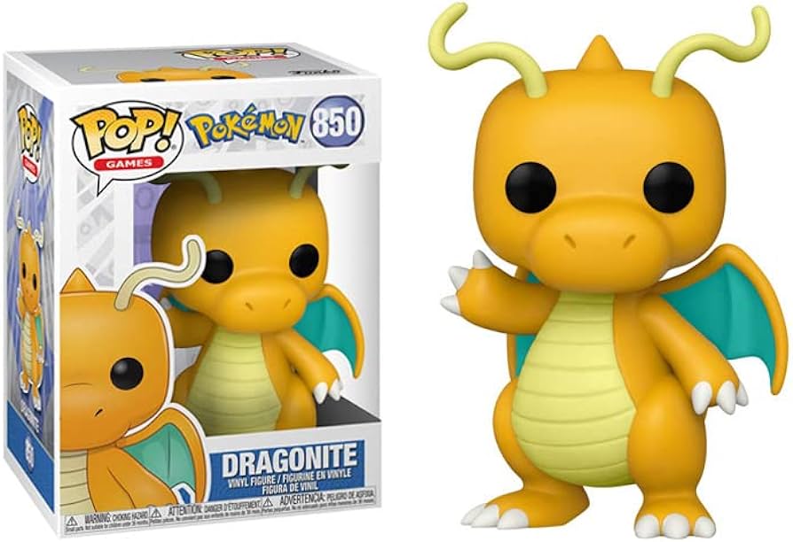 FIGURINE POP! - POKÉMON - DRAGONITE 3.75" #850