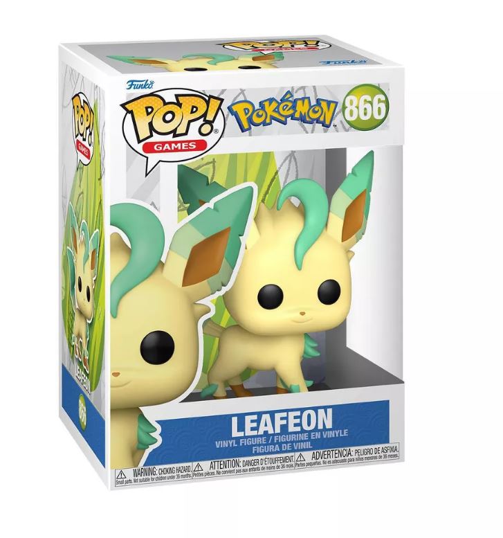FIGURINE POP! - POKÉMON - LEAFEON 3.9" #866