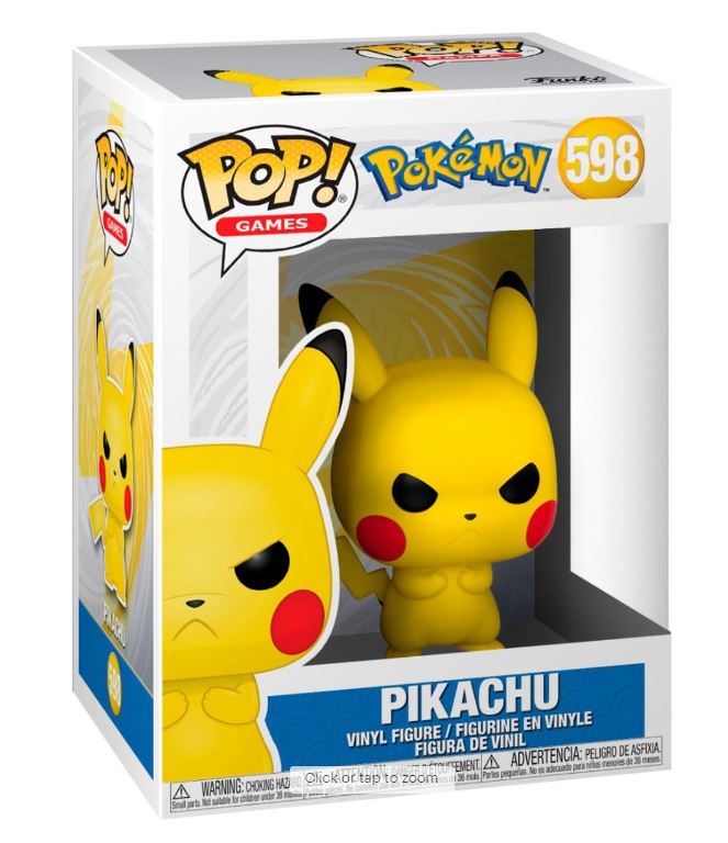 POP! FIGURE - POKÉMON - GRUMPY PIKACHU (S3) 3.75" #598