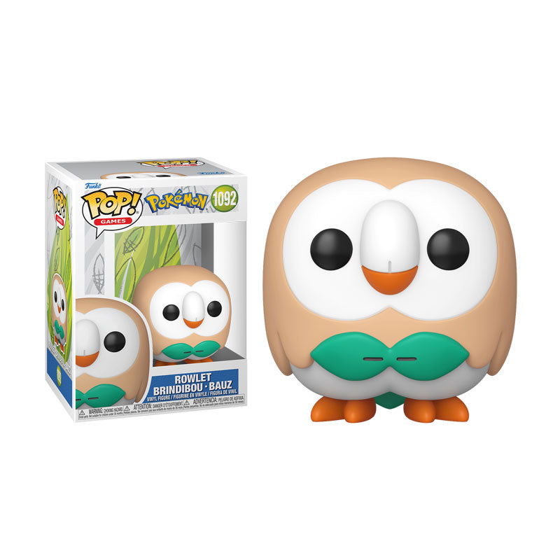 FIGURINE POP! - POKÉMON - ROWLET 2.6" #1092