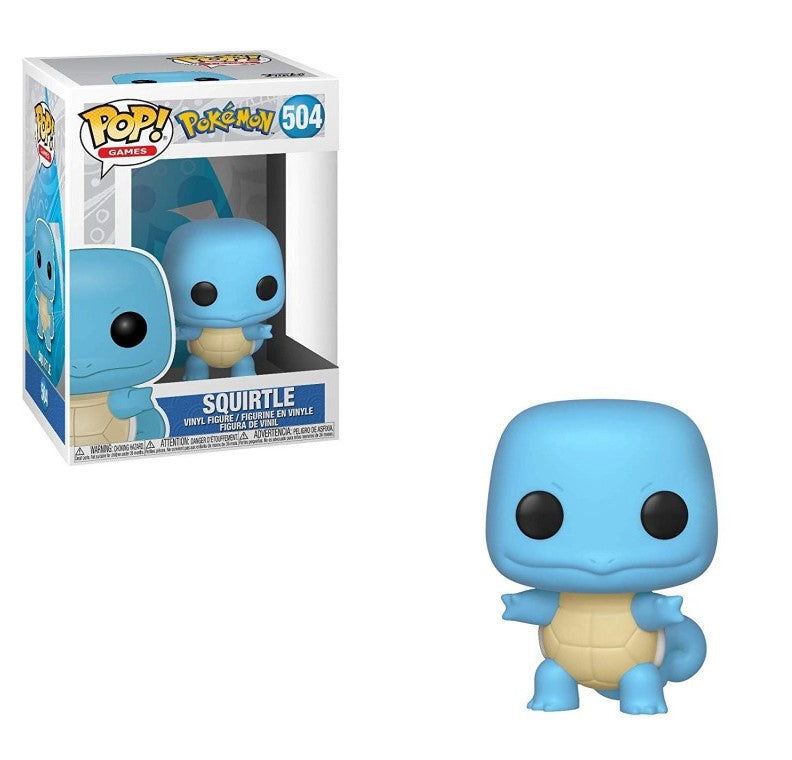 FIGURINE POP! - POKÉMON - SQUIRTLE 3.75" #504