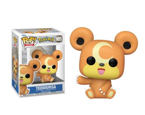 FIGURINE POP! - POKÉMON - TEDDIURSA 3.3" #985