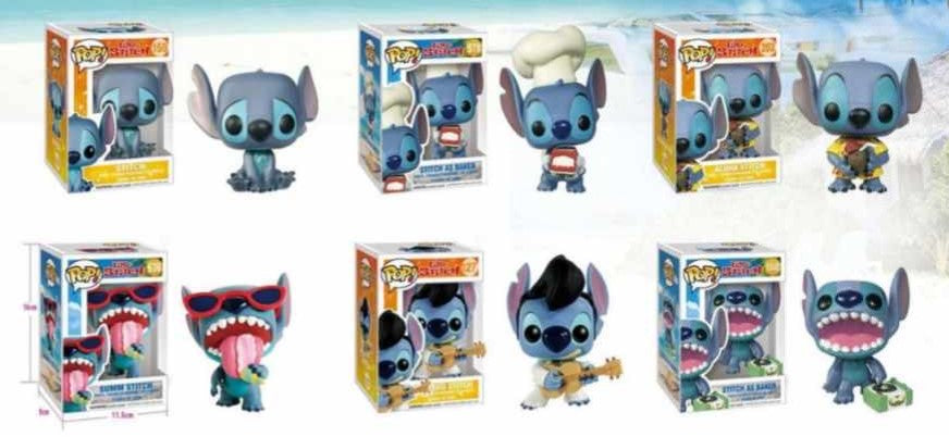 FIGURINE STITCH (STYLE POP) ASST