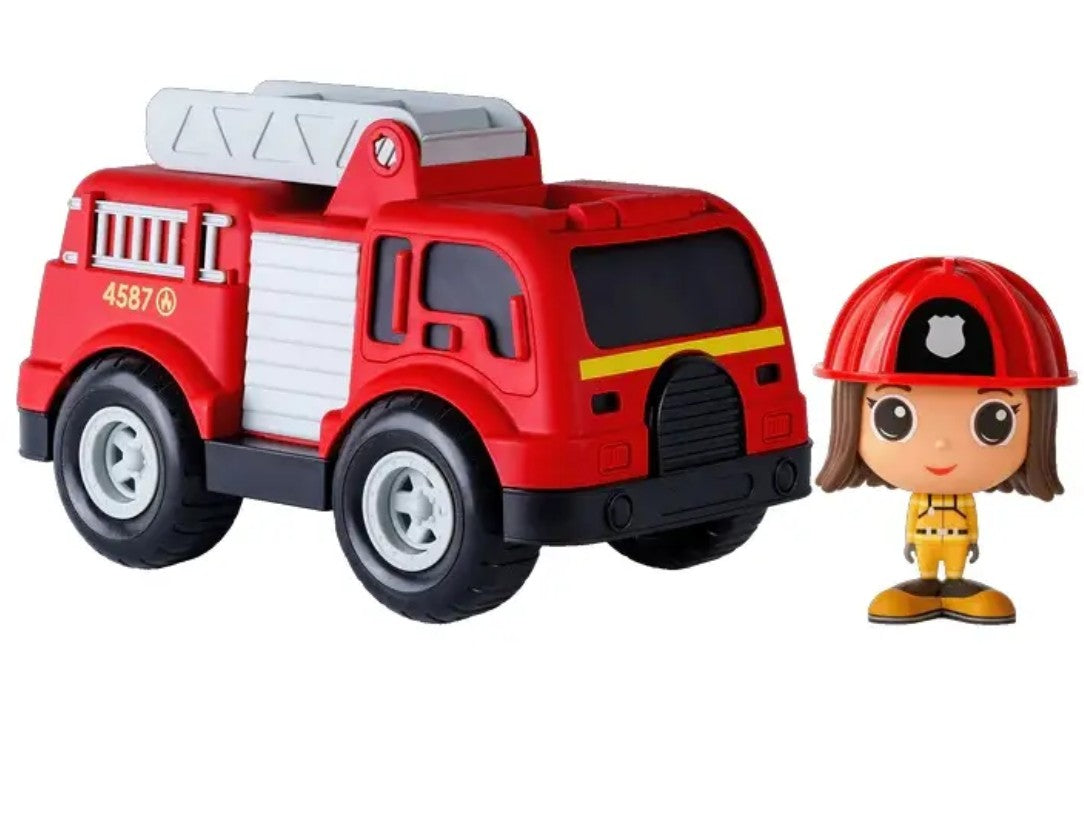 FLEK - FIRE TRUCK WITH KIM FIGURE