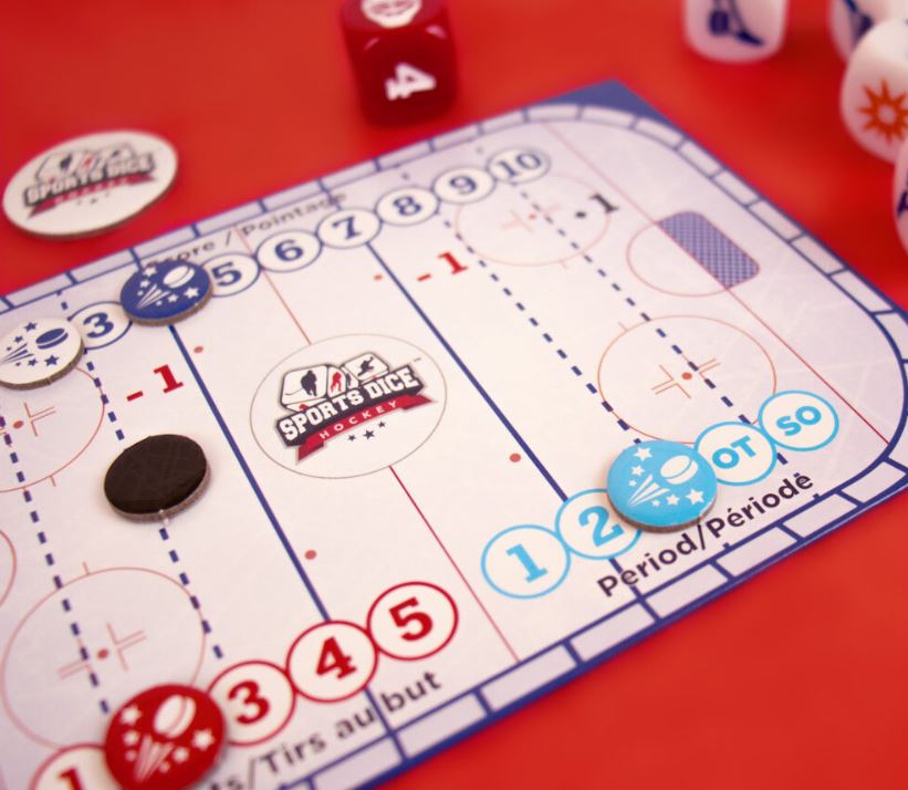 SPORTS DICE GAME - HOCKEY