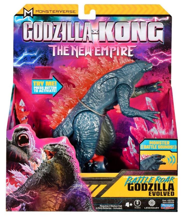 GODZILLA VS KONG LE NOUVEL EMPIRE - FIGURINE GODZILLA 7" (AVEC SONS)