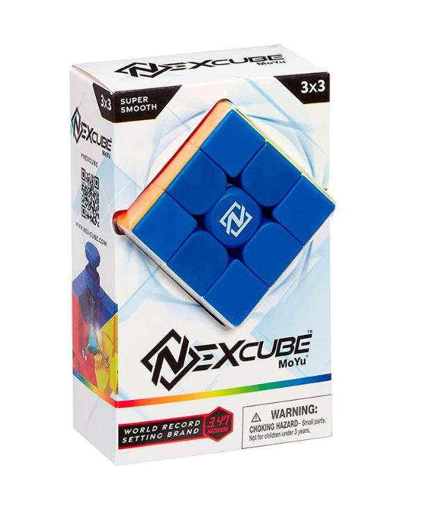 JEU NEXCUBE 3 X 3 CLASSIC TRILINGUE (STYLE RUBIK)