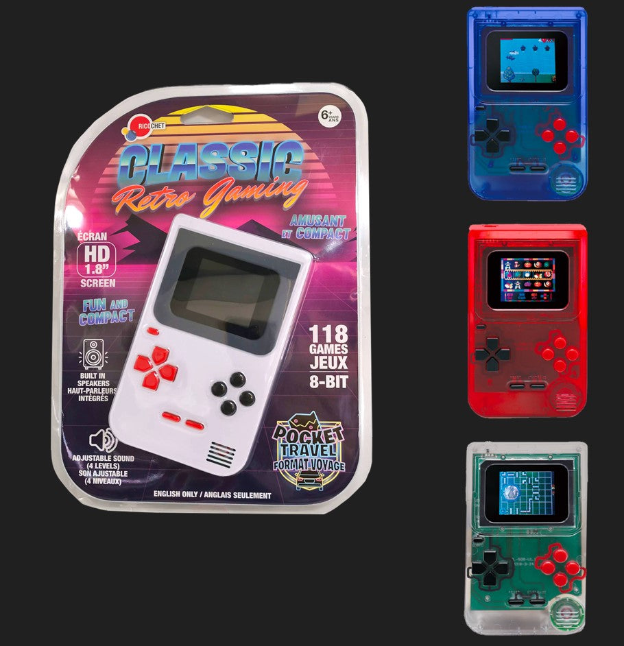 ARCADE CLASSIC RETRO GAMING (JEUX VIDÉOS) ASST